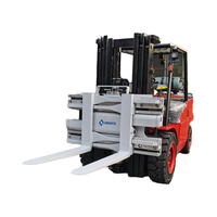 Pinces à fourches, équipement de manutention, pièces détachées, 1,5T 2T 3 tonnes, accessoire pour chariot élévateur, pince à fourches rotative à 360° avec déplaceur latéral