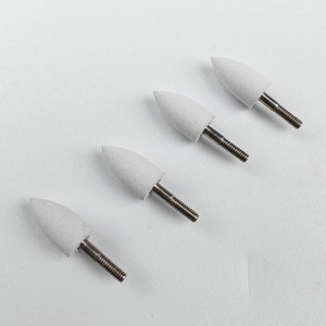 Tête de polissage en silicone, tige filetée de 1,6 mm, outil de polissage dentaire pour le nettoyage des dents, fonctionnement manuel, certifié CE - Product Image 5