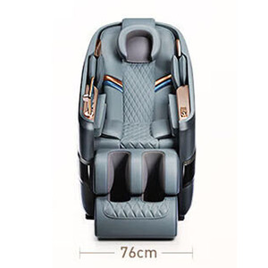Poltrona Massaggiante Elettrica a Gravità Zero per Tutto il Corpo, Lussuosa 4D <span class=keywords><strong>Deluxe</strong></span> in Vera Pelle con Vibrazione e Riscaldamento Shiatsu 2024 - Product Image 6