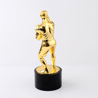 Nouveau bricolage bois de hêtre et étoile cristal Golf trophée personnalisé Cricket volley-ball métal trophée tasses en bois cheval trophées