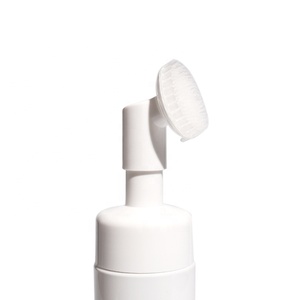 Da mềm cảm ứng cơ thể Sữa rửa mặt rửa massage Pet nhựa tạo bọt chai với Silicone bàn chải Lotion bơm - Product Image 6