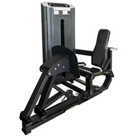 Machine de presse à jambes à charge par pignon pour salle de sport commerciale en acier, prix usine