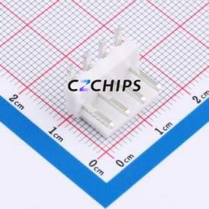 HC-VH-4A4W-05 Wire-to-Board Pin Header Bent Lead Through Hole,P=3.96mm Connector 1x4P 3.96mm Right Angle Insert VH - Product Image 1