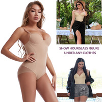 Corset post-partum en jersey respirant et antibactérien, style fin, à maintien ferme pour la taille, les hanches et la poitrine, avec bretelles, pour l'Europe et les États-Unis