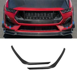 Décoration extérieure de pare-chocs avant de voiture, déflecteur de vent pour Ford Mustang 2024+, kit carrosserie, accessoires auto - Product Image 1