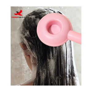 Brosse à cheveux en silicone à long manche, exfoliant pour le cuir chevelu, brosse anti-pelliculaire, peigne, masseur pour le cuir chevelu, prix bas, achat mixte - Product Image 5