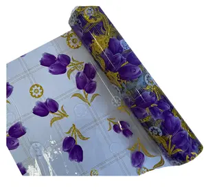 Rollo de <span class=keywords><strong>mantel</strong></span> de pvc <span class=keywords><strong>para</strong></span> cubierta de <span class=keywords><strong>mesa</strong></span>, plástico de jardín, venta al por mayor - Product Image 1