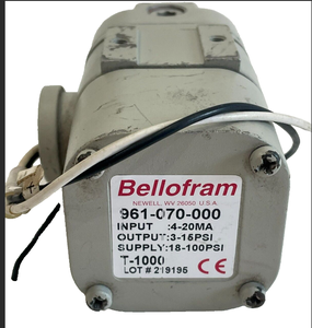 Transductor I/P Bellofram T1000 en stock 961-111-000 - Product Image 4