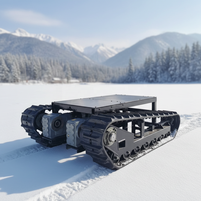 OKEMAN Chinese Factory Custom Made Track Chassis with 1 Year Warranty Based on Customer Requirements