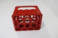 Caisse de transport en plastique pour bouteilles de vin en verre JOIN, boîtes de rangement pour déménagement, 40 bouteilles de bière au CO2, caisse en maille pour bouteilles, fabricant sur mesure