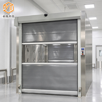 Porte rapide automatique en PVC pour usage industriel en usine de fabrication de volets roulants YT
