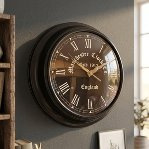 Reloj de Pared de Madera Ecológico de Buena Calidad, Silencioso, sin Tictac, con Pantalla Digital, Diseño de Lujo, Estilo Folclórico, Moderno y Antiguo - Product Image 2