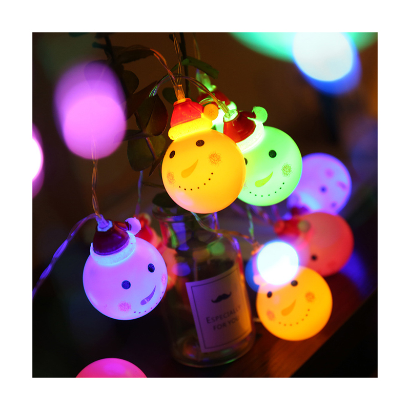 2019 светодиодных огней для рождественской елки, мигающие огни, гирлянда для Рождественского украшения