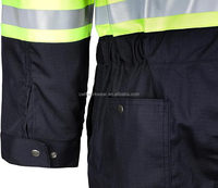 Uniformes de travail professionnels antistatiques et ignifuges avec protection de sécurité réfléchissante haute visibilité
