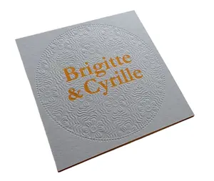 Foil Embossed Stamping Business Card Small Card Gold Printing Wholesale High Quality white Luxury Free Samples Customized