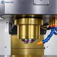 Machine de fraisage verticale CNC automatique haute vitesse FULU VMC1160, broche BT40, commande GSK pour pièces métalliques de précision et moules