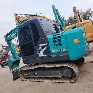 Excavadora usada Kobelco SK75 en stock de segunda mano Kobelco SK75 SK60 SK55 SK70 Miniexcavadora Precio bajo a la venta - Product Image 2