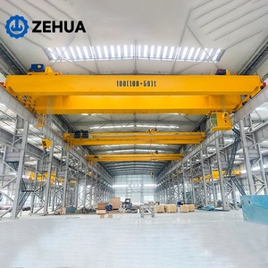 رافعة جسرية ذات عارضة مزدوجة من النوع الأوروبي حاصلة على شهادة CE، سعة 20 طن و25 طن و30 طن و35 طن و50 طن - Product Image 4