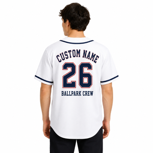 Camiseta de Béisbol Personalizada con Nombre y Número del Equipo, de Algodón/Spandex, para Fanáticos de EE. UU., Manga Corta, para el Día del Partido - Product Image 3