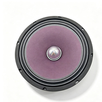 Haut-parleur de voiture 8 pouces à double bobine pour médiums, 100W RMS, enceinte passive pour panneau de porte de véhicule, amélioration sonore, basses stéréo auto