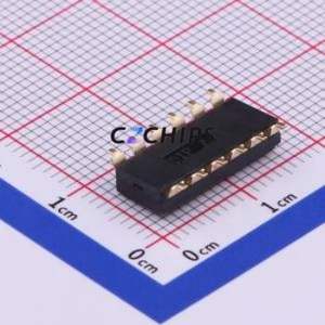 EM-06-Q DIP Switch SMD-12P,6x15.1mm Switch ( Number of Switch Sections: 6 )( Lead Spacing: 2.54mm ) - Product Image 2