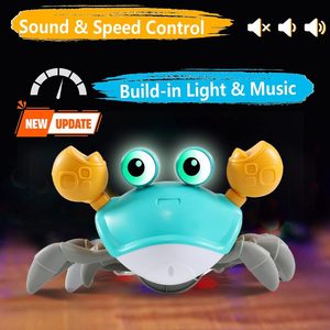 Learning Crawl <span class=keywords><strong>9</strong></span>-<span class=keywords><strong>12</strong></span> <span class=keywords><strong>12</strong></span>-18 Walking Toddler 36 <span class=keywords><strong>Meses</strong></span> DE EDAD Desarrollo musical Crawling Crab Baby Toy para 1er cumpleaños Regalos - Product Image 3