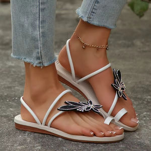 Sandalias de Playa para Mujer, Diseño de Hoja de Arce, Antideslizantes, Suela Suave, Cómodas, Verano, Moda, Venta al Por Mayor - Product Image 2