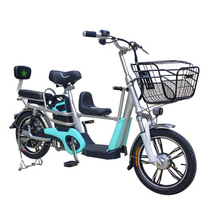 In Stock Electric Bike With Child Seat 7-Speed Shimano