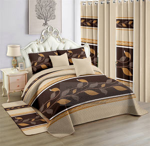 Juego de Ropa de Cama de Microfibra Suave King de 12 Piezas, Cortinas Decorativas Transparentes, Alfombra Acogedora para Toda Temporada - Product Image 5