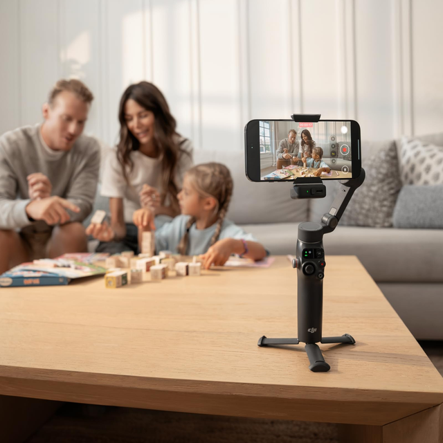 Phone Video Gimbal Stabilizer Osmo Mobile 8 Handheld Mobile Accessory for Smooth Mobile Shooting Workflow