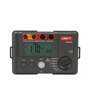 Digital Insulation Resistance Meter UT501A ,0-1000V , up to 5.5G ohm Multi-function Ohm Tester UT-501A