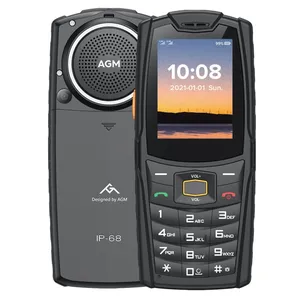 Versand bereit Wasserdichtes, staub dichtes, stoß festes, robustes, kleines Mobiltelefon US-Version AGM M6 Mini 4g-Telefon