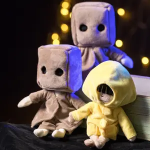 Little Nightmares Peluche de juguete Little Nightmares Muñeco de peluche Suave Niña Peluche Animal Juguetes Peluche Niños Juguetes Navidad