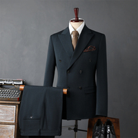 Blazer de Costume Homme Coupe Ajustée Veste d'Affaires Fermeture Boutonnée Grande Taille pour Mariage Été Hiver