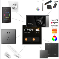 LTECH Panel Inteligente de 6 Pulgadas con Pantalla Táctil, Sensor y Control para el Hogar, Panel de Control Inteligente con Matter Gateway para Automatización Hotelera