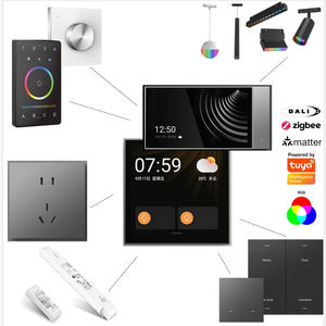 Panneau intelligent tout-en-un LTECH 6 pouces : Réduisez la complexité avec le panneau de contrôle tactile pour <span class=keywords><strong>maison</strong></span> intelligente et interrupteur vocal intelligent - Product Image 5