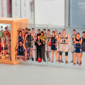 Collection complète de séries d'anime, œuvres d'art 3D, boîtes à lumière en plastique, cadres photo, ornements décoratifs, cadeaux artisanaux, Zhejiang - Product Image 4