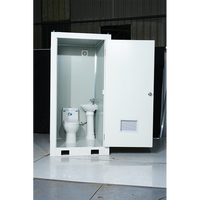 Cabine de douche et de toilette publique modulaire portative Assemblage rapide Conception stable et sûre pour adultes