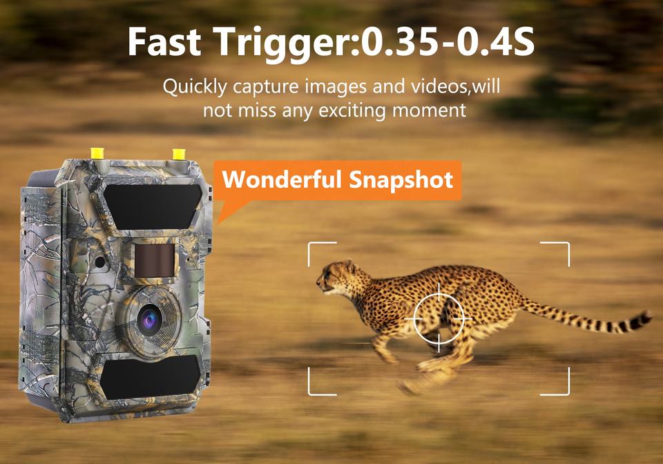 Willfine 3.0CG 12 MP 1080P Wilelife Hunting Scouting Trail Camera