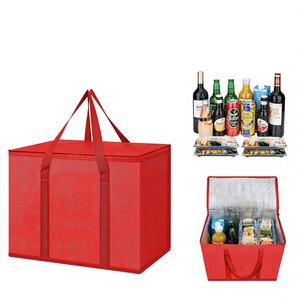 Bolsa Térmica Personalizada con Panel Solar y Diseño de Letras para Almuerzo o Entrega de Comida - Product Image 1