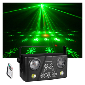 Nueva Llegada Mini Bola Mágica 5 en 1 DMX512 con Láser y Luces LED para Escenario con Efectos RGB para Discoteca, Bar, DJ - Product Image 1