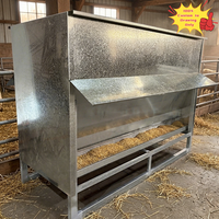 Servicio de Fabricación de Acero OEM, Corte, Soldadura y Perforación para Sistemas de Alimentación de Ganado Según los Dibujos del Cliente