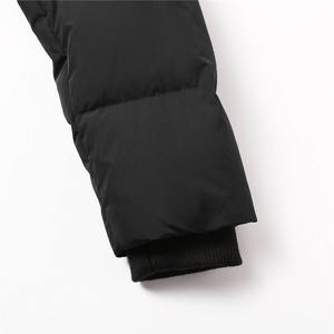 Veste bomber longue imperméable pour homme, taille plus, col montant, à capuche, tissée, pour l'extérieur, directement de l'usine au Bangladesh - Product Image 5