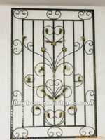 Grille de fenêtre décorative en fer forgé, écologique, imperméable et très vendue