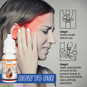 Gotas Auriculares Líquidas de Ervas para Alívio de Zumbido, Limpeza do Canal Auditivo e Cuidados com a Saúde Auditiva - Product Image 3