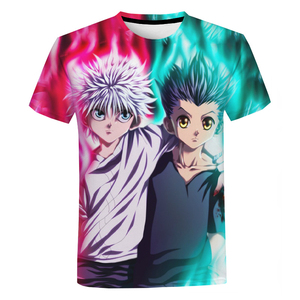 เสื้อยืดพิมพ์ลาย 3 มิติ สไตล์ญี่ปุ่น สำหรับผู้หญิงและผู้ชาย แฟชั่นสตรีทแวร์ แขนสั้น ลายอนิเมะ - Product Image 5