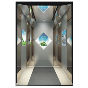 Ce/ISO chứng nhận xây dựng bất động sản thang máy thang máy cabin thiết kế rèm cửa cho căn hộ bệnh viện khách sạn sử dụng kho - Product Image 1