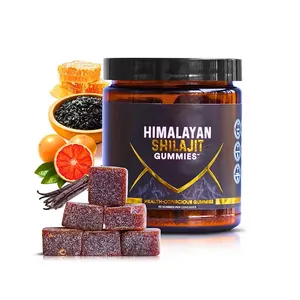 Customized Natural Manuka Honey Formula Shilajit Resin Gummies 58% Humic Acid Shilajit Resin Extract Shilajit Gummies