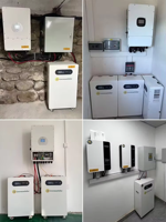 Mobiles 51,2V 314Ah LiFePO4 Lithium-Ionen-Batteriesystem 16kWh Vertikales Heim-Solarenergiespeichersystem für Privathaushalte