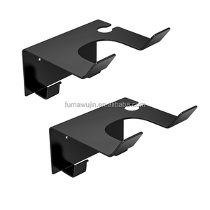 Étagères de rangement de salle de bain 3 types d'installation mur <span class=keywords><strong>montant</strong></span> support de souffleur de cheveux en acier inoxydable - Product Image 2
